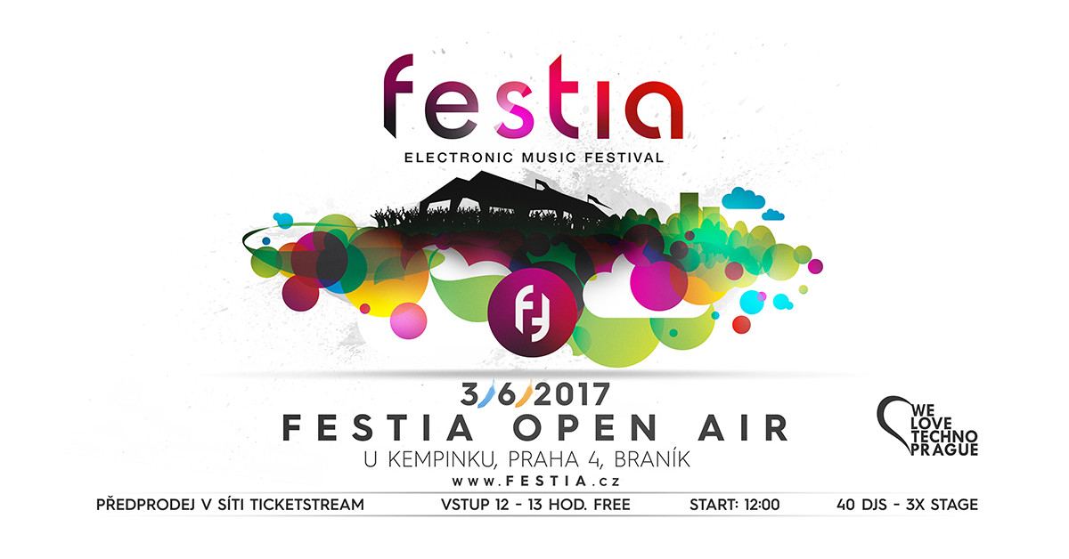 Vánoční dárek fanouškům Festia - letní open air bude 3. 6. 2017!